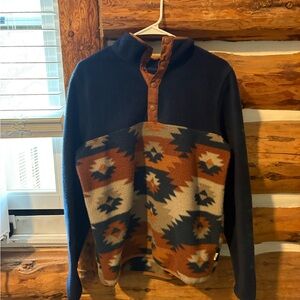 Women’s Sweater - Navy and Brown